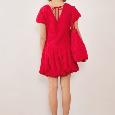 Esme Jacquard Puff Dress