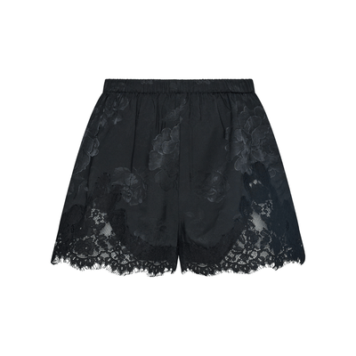 Evie Lace Jacquard Mini Shorts