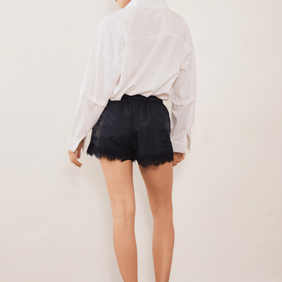Evie Lace Jacquard Mini Shorts