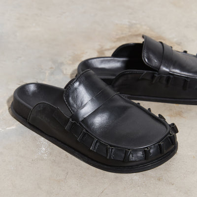 Malibu Frilly Mule