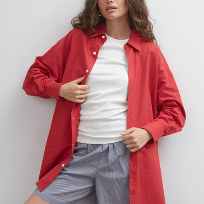 Peachy Shirt - Red