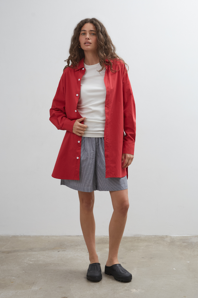 Peachy Shirt - Red