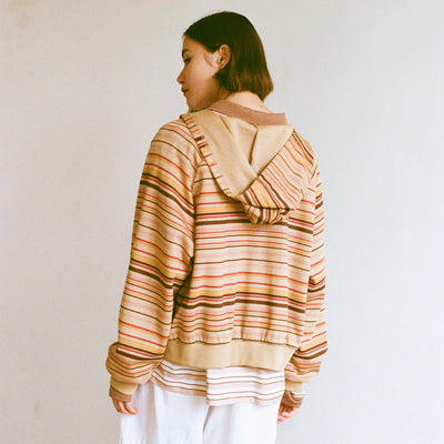 Ralph Hoodie - Sunset Stripe