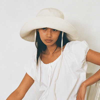 Rosemary Hat - Cream