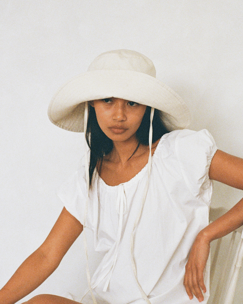 Rosemary Hat - Cream