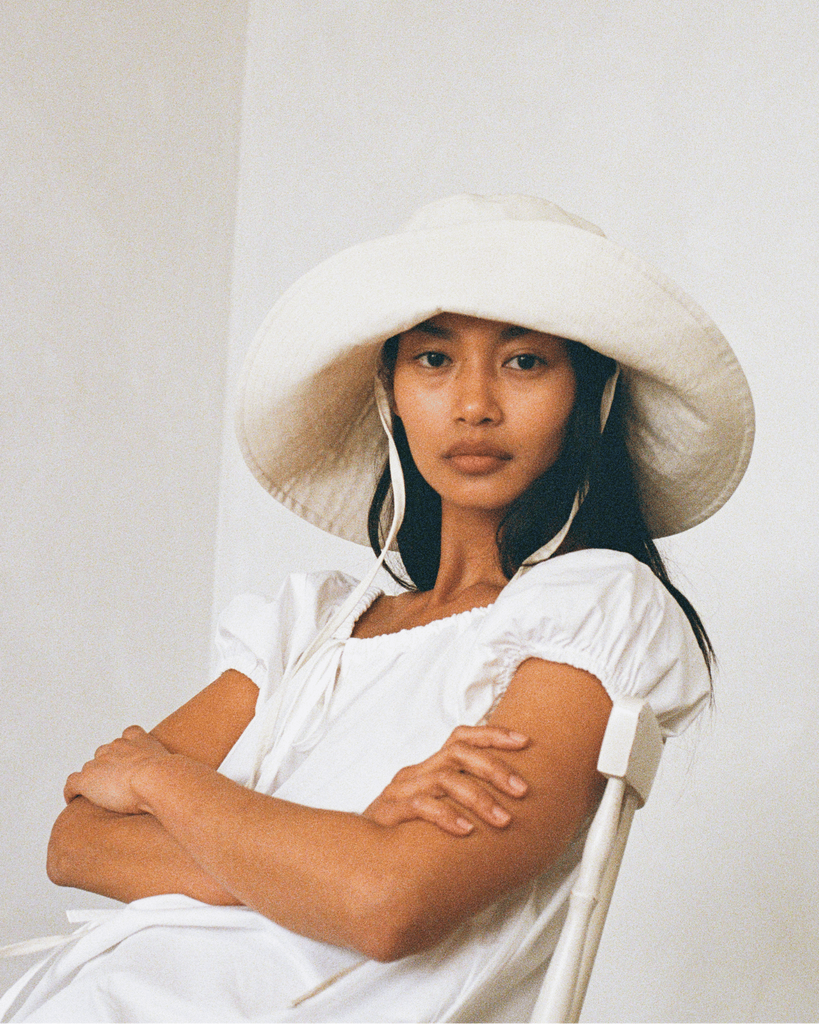 Rosemary Hat - Cream