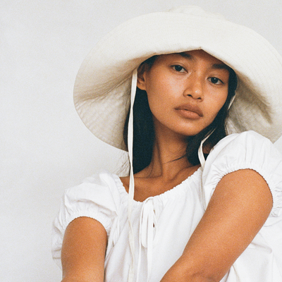 Rosemary Hat - Cream