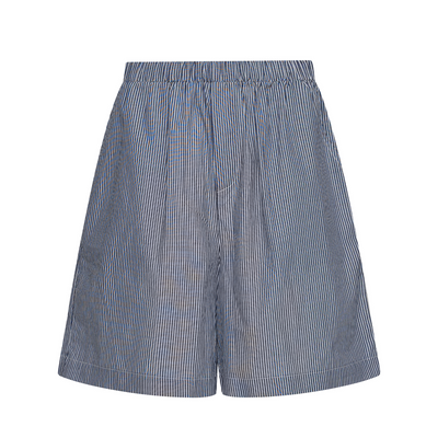 Static Navy Striped Short