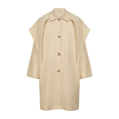 Summer Trench with Detachable Scarf