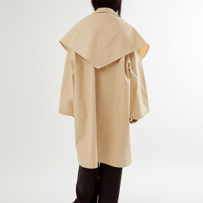 Summer Trench with Detachable Scarf