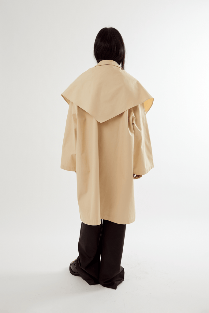 Summer Trench with Detachable Scarf