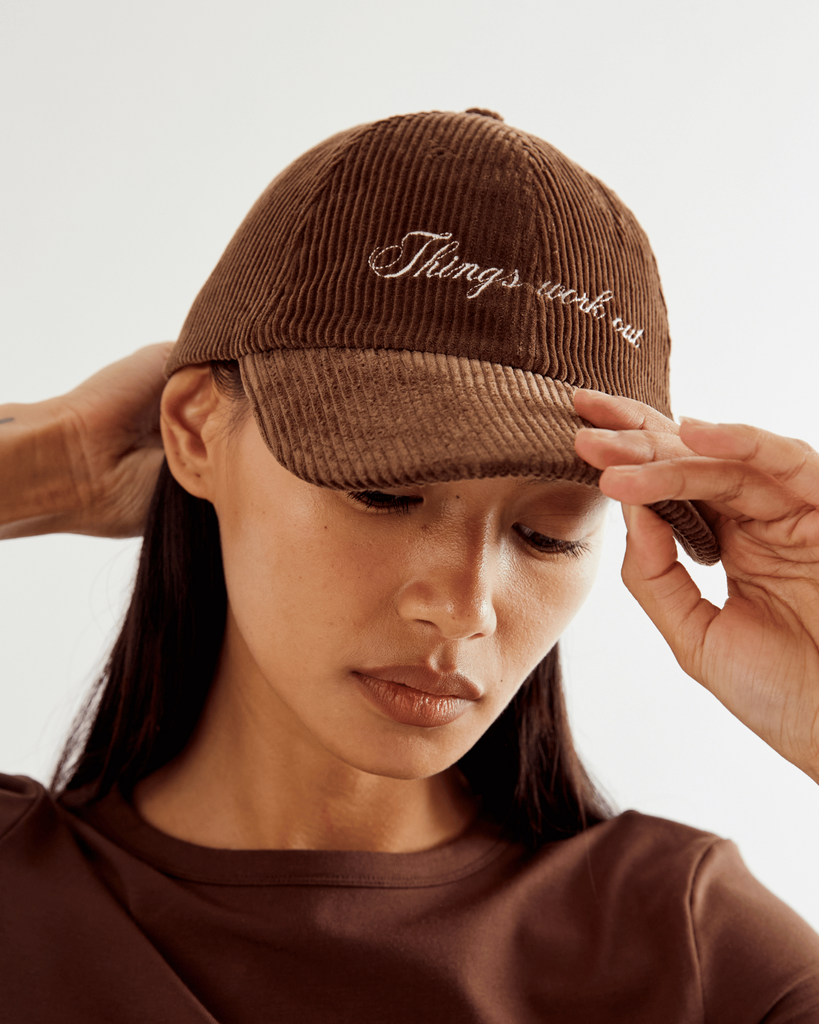 Things Work Cap - Choc Cord