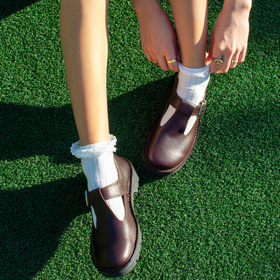 Popham T-Bar - Brown
