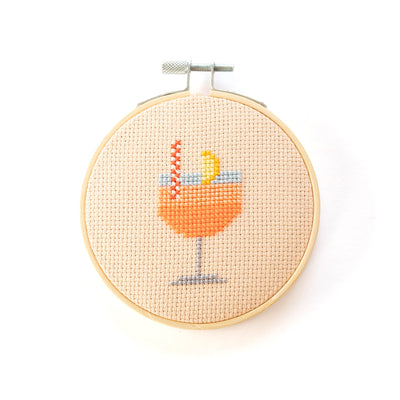 Aperol Cross Stitch Kit