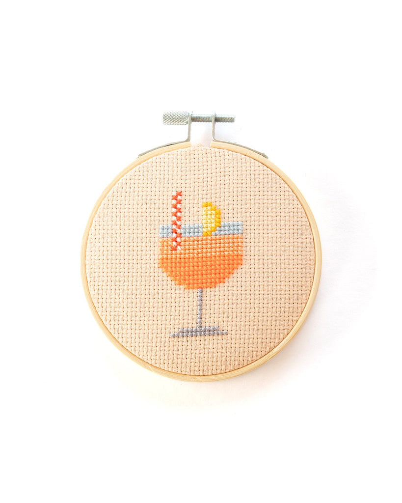 Aperol Cross Stitch Kit