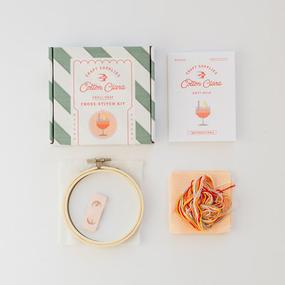 Aperol Cross Stitch Kit