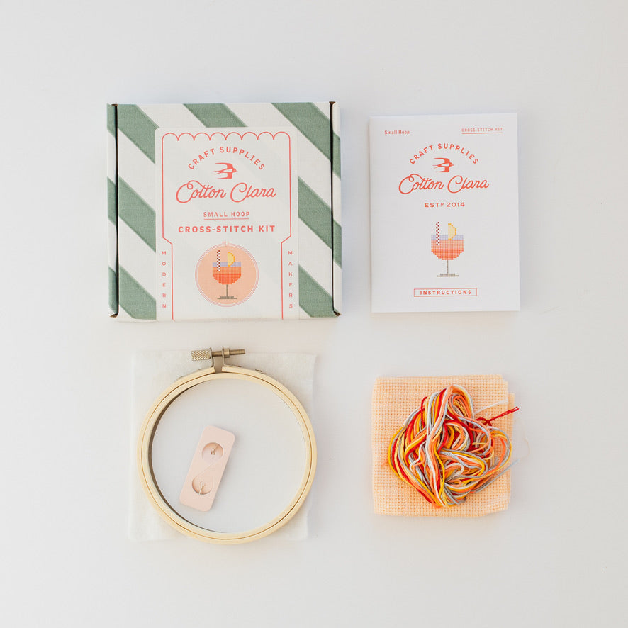 Aperol Cross Stitch Kit