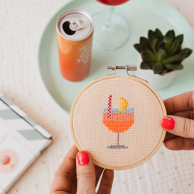 Aperol Cross Stitch Kit