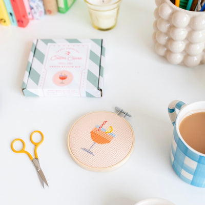 Aperol Cross Stitch Kit