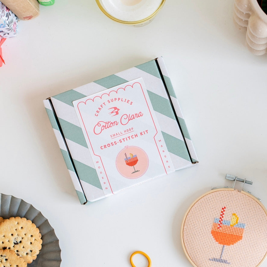 Aperol Cross Stitch Kit