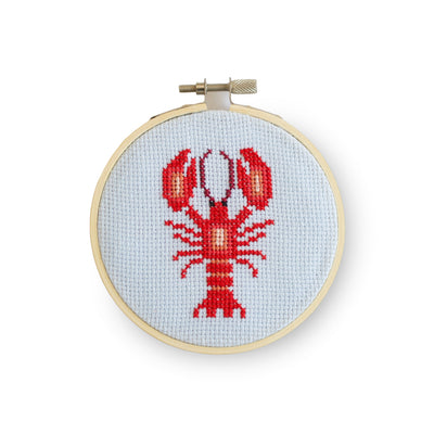 Lobster Cross Stitch Kit