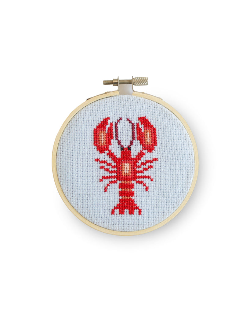 Lobster Cross Stitch Kit
