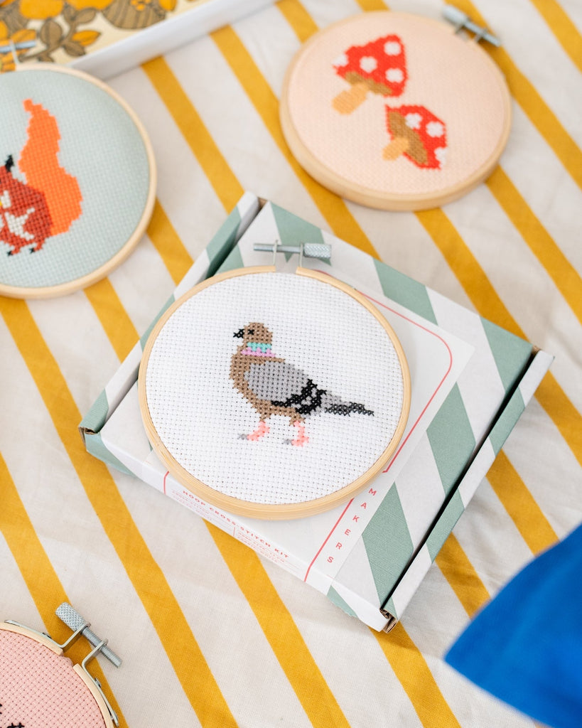 Pigeon Cross Stitch Kit