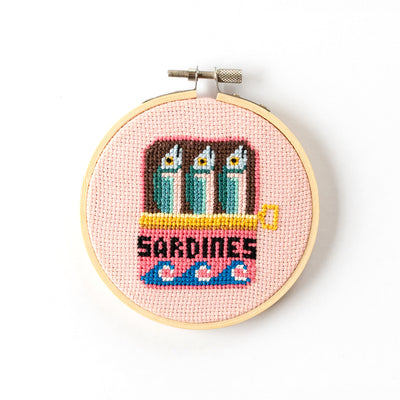 Sardines Cross Stitch Kit