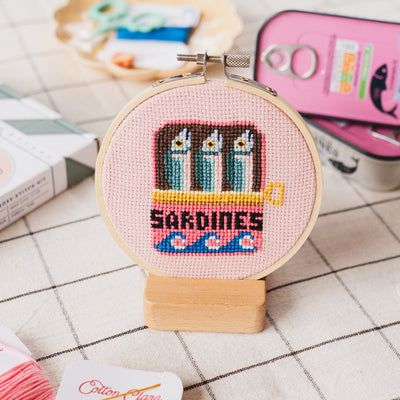 Sardines Cross Stitch Kit