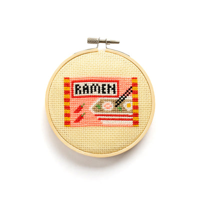 Ramen Cross Stitch Kit