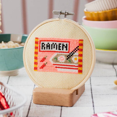 Ramen Cross Stitch Kit