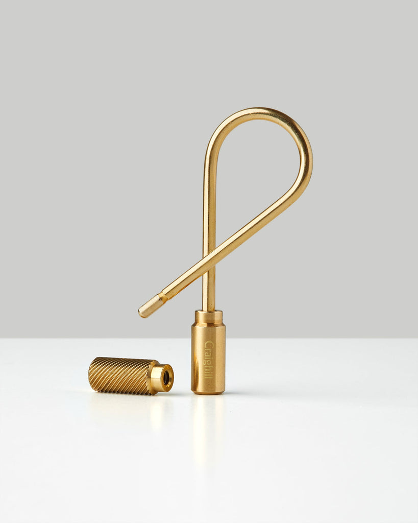 Closed Helix Keyring