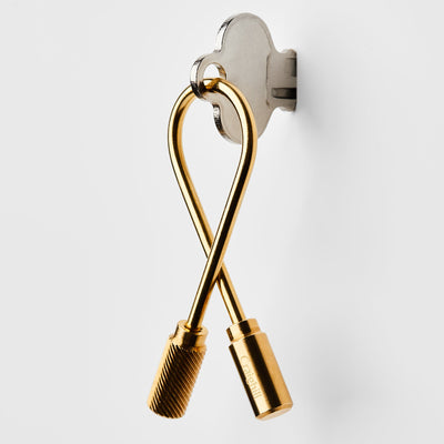 Closed Helix Keyring