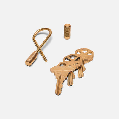 Closed Helix Keyring