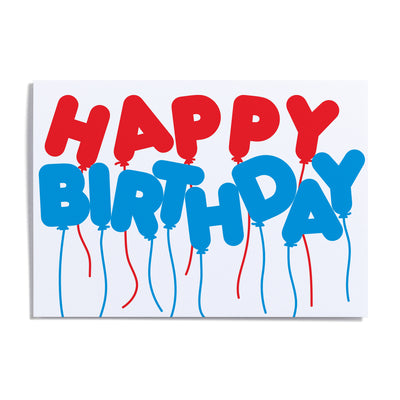 Card - Birthday Balloons
