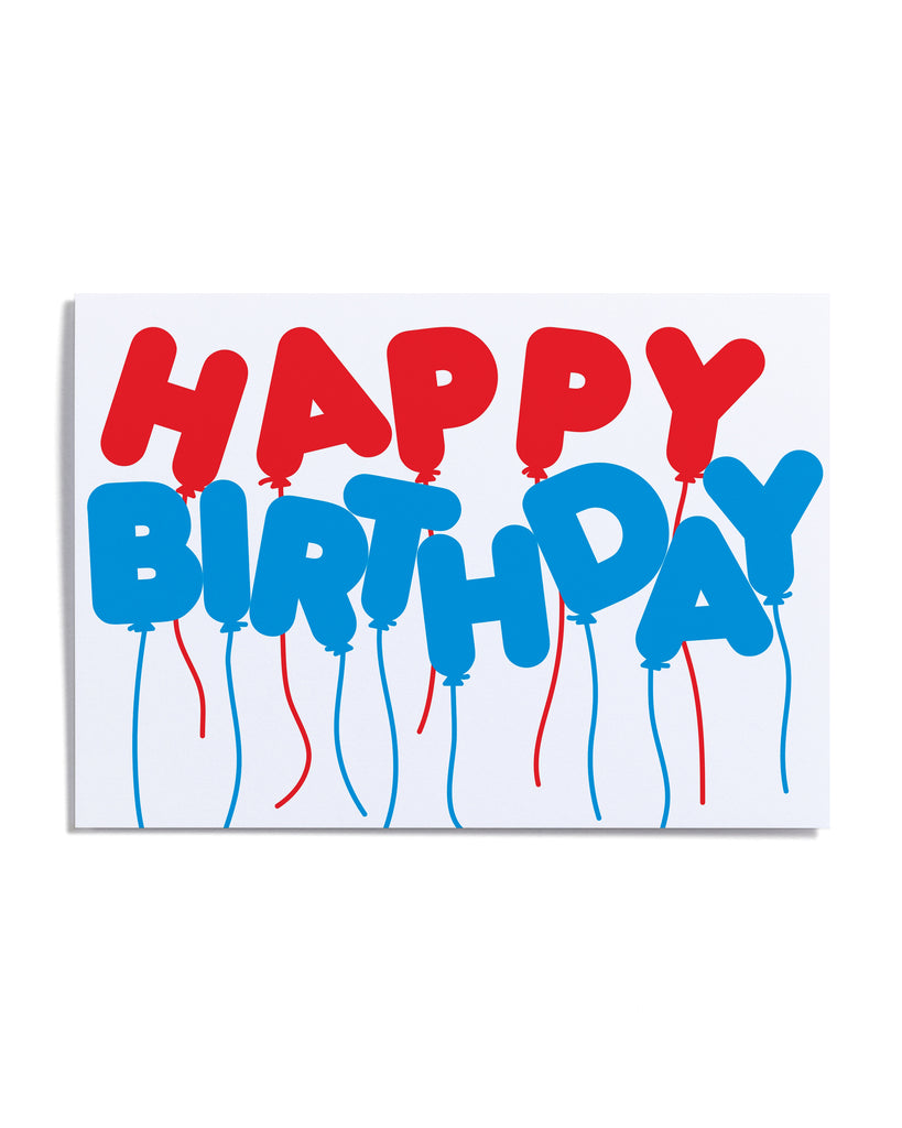 Card - Birthday Balloons