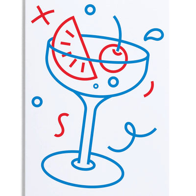 Card - Cocktail Glass