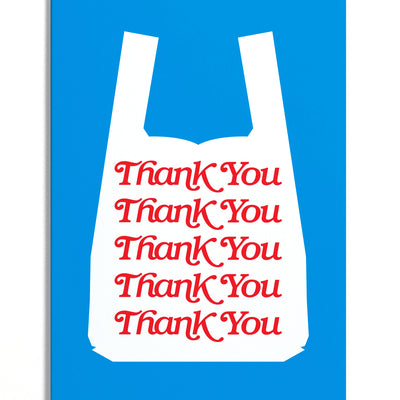 Card - Thank You Shopping Bag