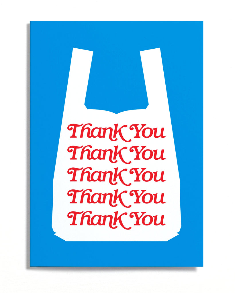 Card - Thank You Shopping Bag