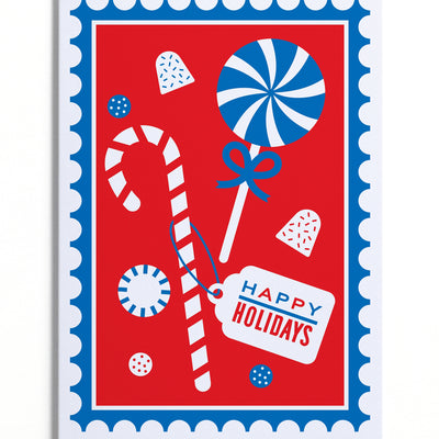 Xmas Card - Happy Holidays