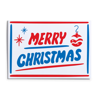 Xmas Card - Vernacular Merry Christmas