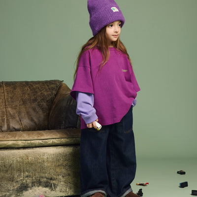 Dusty Layered Top - Acai