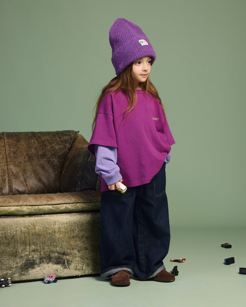 Dusty Layered Top - Acai