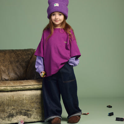 Dusty Layered Top - Acai