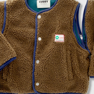 Cuddle Me 2-Way Jacket - Fudge