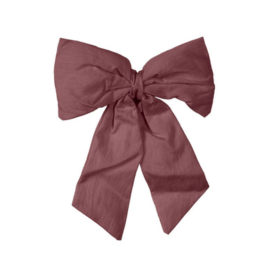 Christmas Tree Bow - Burgundy