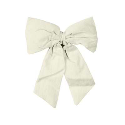 Christmas Tree Bow - Cream