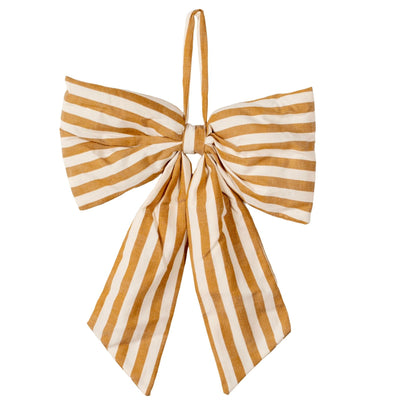 Hanging Bow Decoration - Stripe