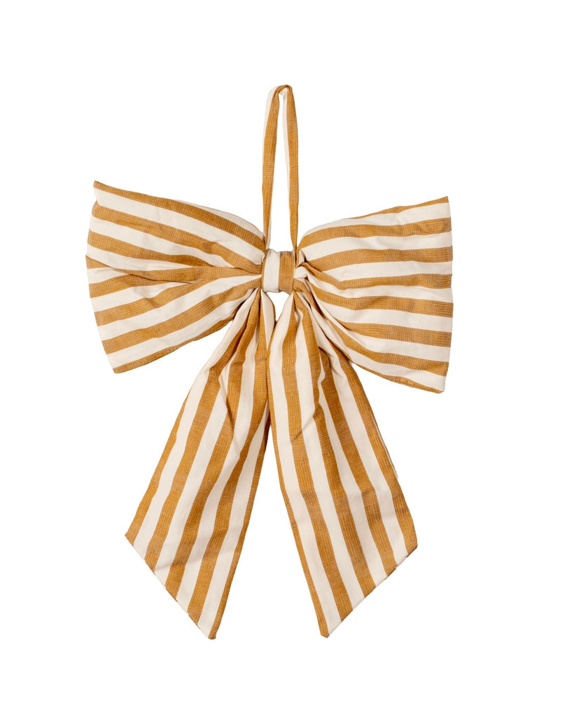 Hanging Bow Decoration - Stripe