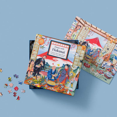 Dinner with Hokusai Puzzle